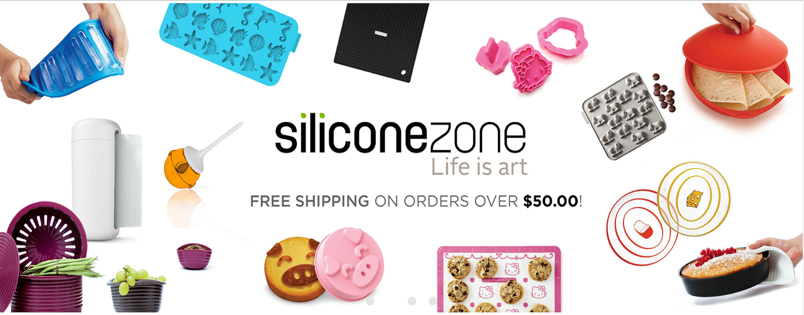 Silicone Zone website screenshot